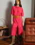 Grace & Mila - Eloise Dress Fuchsia